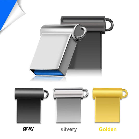 Mini clé USB haute vitesse en aluminium pour voiture, transmission rapide et stable, pour ordinateur portable
