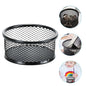 Paper Clip Holder Basket Office Supplies Binder Clips Containers for Desk Accessories Grid Desktop Mesh Holders Sundries Iron