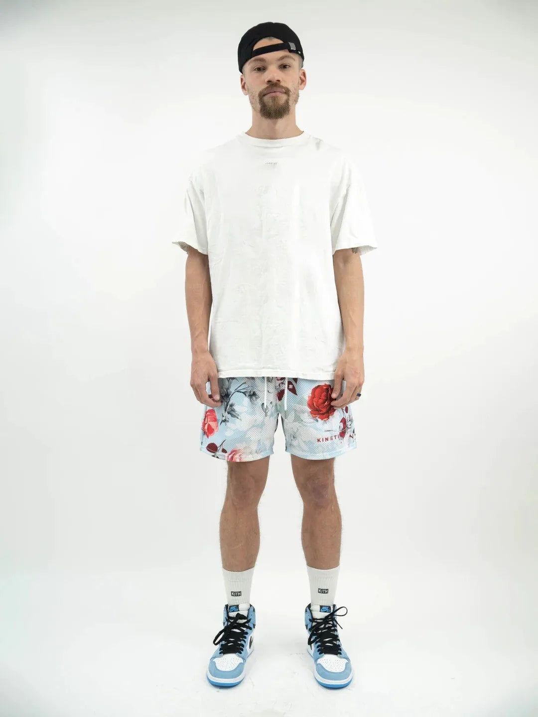 2024Summer New Digital Printing American Sports Casual Shorts Mesh Breathable and Loose Men's Short Shorts