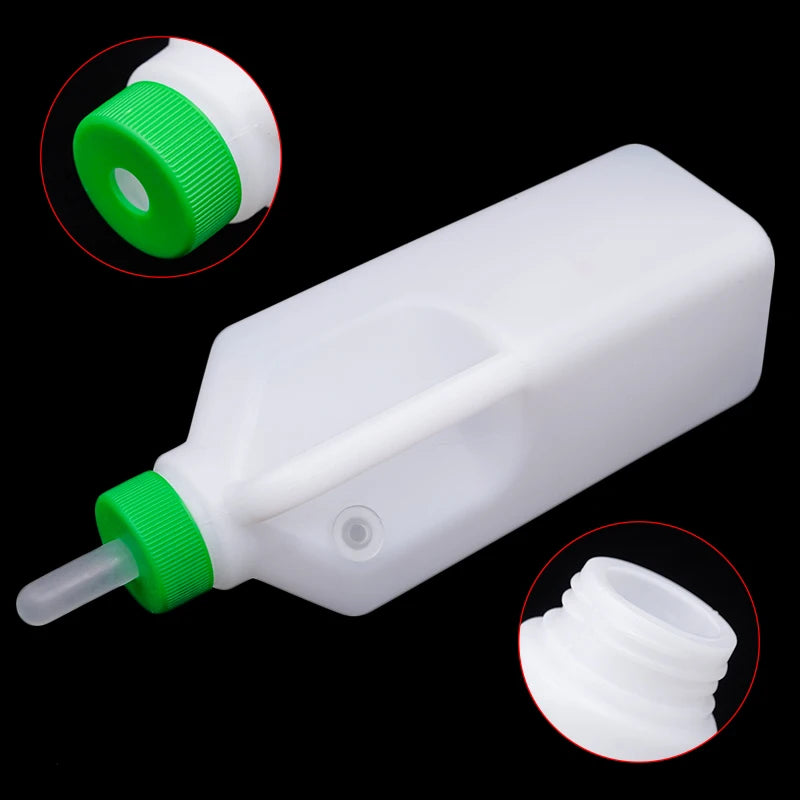 1Pc Lamb Feeding Bottles 850Ml Livestock Milk Bottle Drinking Silicone Nipple Goat Calf Lamb Drinking Fountains Drinker