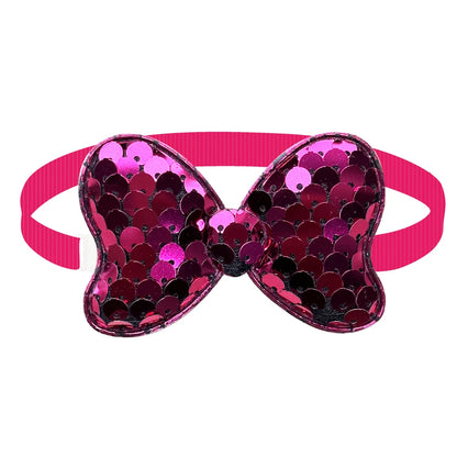50/100pcs Sequin Style Pet Puppy Ties Dog Accessories Pet Dog Bow Tie Bowknot Dog Bowtie Collar Pet Dog Grooming Product