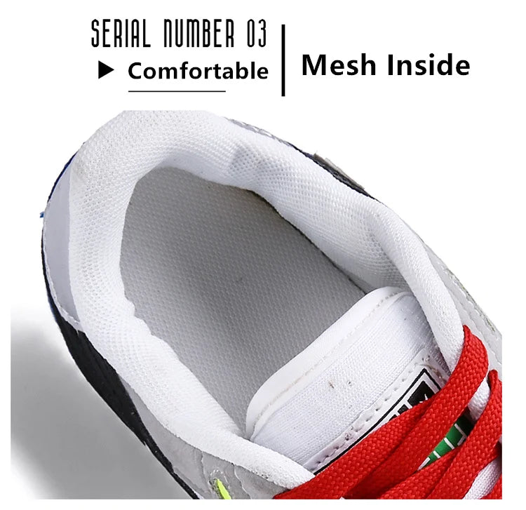 Spring New 2023 Fashion Yellow Low Casual Sneakers Men Comfortable Flats Outdoor Sport Shoes Trainers Mens Sneakers Basket Homme