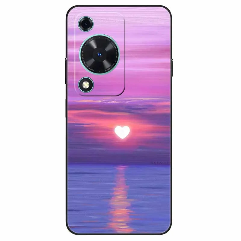 For Huawei NOVA Y72 Case Cute Cats Painted Soft TPU Silicone Cover for Huawei Nova Y72 Y 72 MGA-LX3 Phone Cases Protective Shell