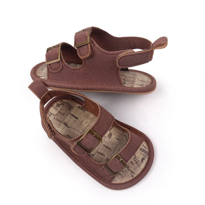 2025 Summer New Style Children's Sandals - Girls' Learning Shoes, Beach Shoes, Boys' Shoes, Soft Soled Baby Sandals