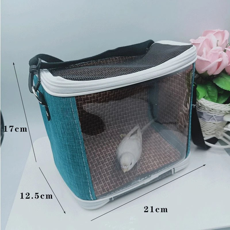 Multi Sized Pet Outdoor Bag Portable and Detachable Parrot Phoenix Hamster Flying Kangaroo Guinea Pig Birdcage Pet Bag