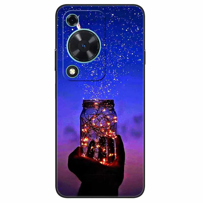 For Huawei NOVA Y72 Case Cute Cats Painted Soft TPU Silicone Cover for Huawei Nova Y72 Y 72 MGA-LX3 Phone Cases Protective Shell