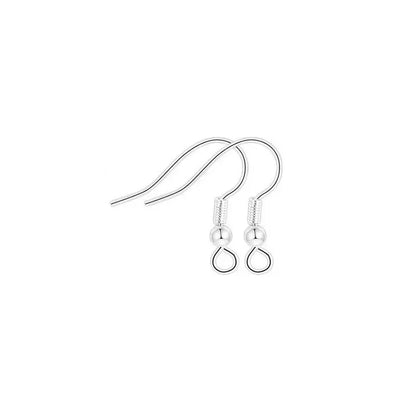 Crochets de boucles d'oreilles en laiton imitation rhodium couleur or 18 carats pour femmes, accessoires de bijoux à faire soi-même, vente en gros
