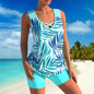 2025 Women's Bikini Set Casual Thermal Beach Swimwear Vest Shorts Ensemble Summer Vacation Hot Sale from Mainland China
