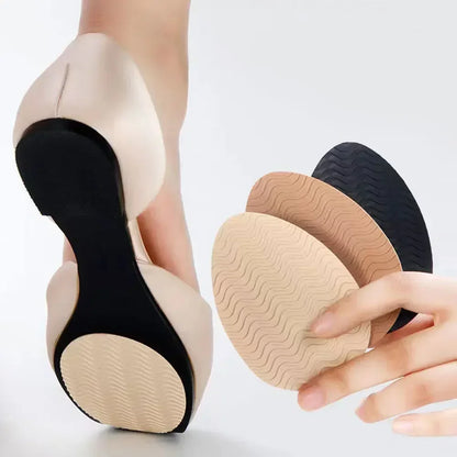 Tapis de chaussures antidérapant et résistant à l'usure, autocollants, protecteur de semelle auto-adhésif, talons hauts, autocollant pour l'avant-pied, coussinets de semelles en caoutchouc de silicone