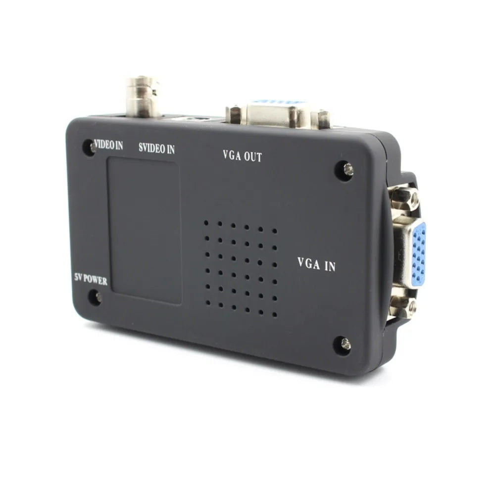 BNC To VGA BNC To VGA Converter Video Converter Signal Conversion BNC To VGA Adapter Box 3D Motion Compensation VGA Output
