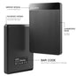 UnionSine Hdd External 2.5" Portable External Hard Drive disk 1tb/320gb/500gb/750gb Compatible for PC Desktop MacBook Computer