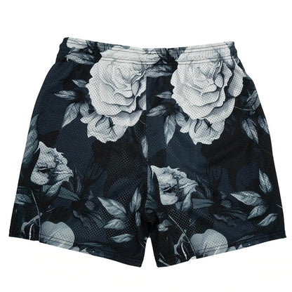 2024Summer New Digital Printing American Sports Casual Shorts Mesh Breathable and Loose Men's Short Shorts