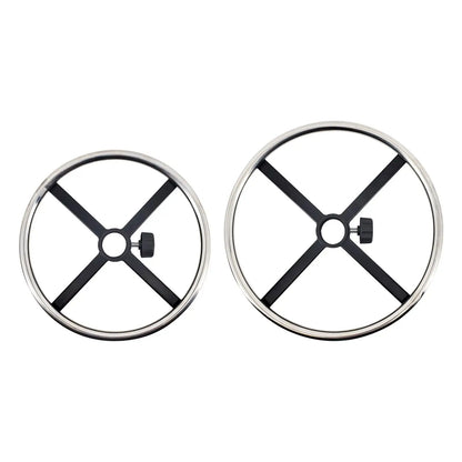 Replacement Pub Bar Stool Round Foot Rest Stainless Steel Accessory for Counter Stools Durable Professional Convenient Assemble