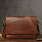 Sac à bandoulière NUKA en cuir véritable pour homme, style rétro, original, en cuir de vache, horizontal, à rabat, pour iPad 11 pouces