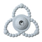 1Pcs Baby Silicone Teether Ring BPA Free Rattles Bracelet Food Grade Newborn Baby Accessories Cartoon Silicone Teething Toys