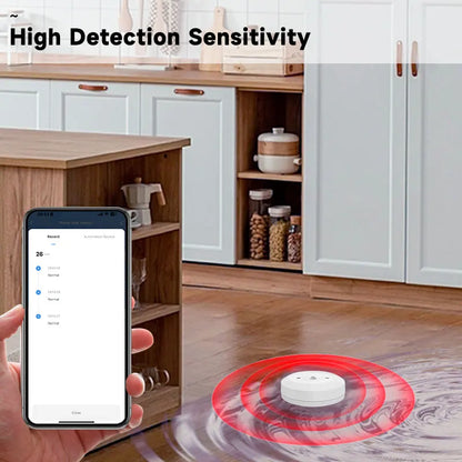 Détecteur de fuite d'eau TUYA Zigbee, capteur d'inondation d'eau, application Smart Life, surveillance à distance, alarme d'inondation, protection de sécurité contre les débordements