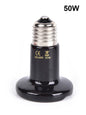 Reptile Heat Lamp Black Infrared Ceramic Emitter Heat Light Bulb Pet Brooder 220-240V Touch Lamp For Chameleon Cage Snake Tank