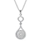 Three Color Snap Necklace Jewelry Simple Snap Pendant Necklace Fit 18mm Snaps Button Jewelry for Women Accessories ZG511