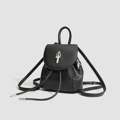 Fashionable Mini Travel Backpack for Women 2024 New Style Versatile Outdoor Bag Stylish Double Shoulder Bag Ladies Love