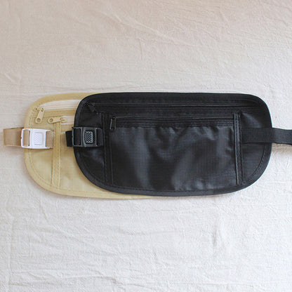 1PC Invisible Travel Waist Packs Waist Pouch for Passport Money Belt Bag Hidden Security Wallet Casual Bag For Men Women