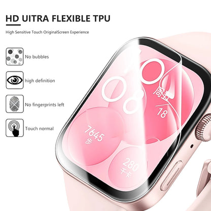 1-5 PCS Screen Protector For Huawei Watch Fit 4 Fit4 Pro Anti-scratch Clear TPU Hydrogel Film for Huawei Fit4 3 2 1 Accessories