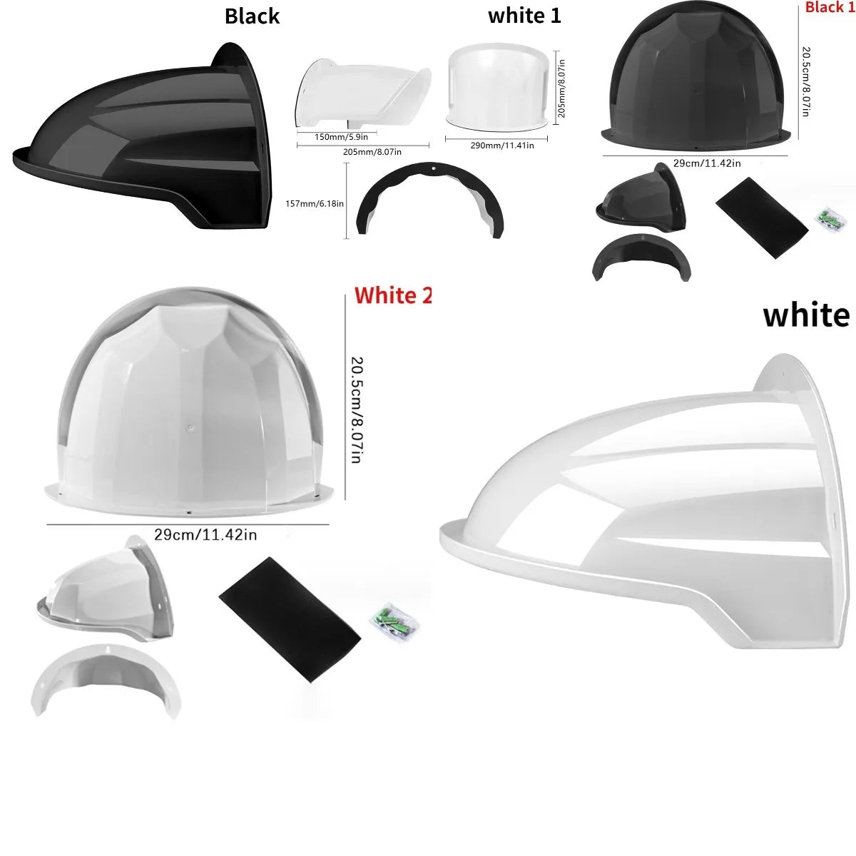 Protective Covers Shield Wall Waterproof Rainproof Cover Turret Dome Cameras Protection Box Security Camera Protection Case