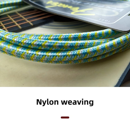 6/3M Electric Guitar Cable Wire Connection Cable Audio Cable Guitar & Bass String Instrument Accessories Parts Color Random