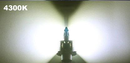 EURS H4 LED headlights 16000LM 80W 6000K 4300K 9003 bulbs for automotive and motorcycle headlights 12V 24V