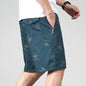 2025 New Summer Beach Shorts Men Fashion Print Casual 100% Cotton Shorts Men Plus Size Shorts 5XL Jogging Sweatpants Shorts