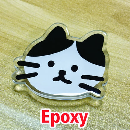 Magnetic Phone Holder Custom Cartoon Design Acrylic Phone Grip GripTok Popular Phone Socket Stand Custom Photo Logo