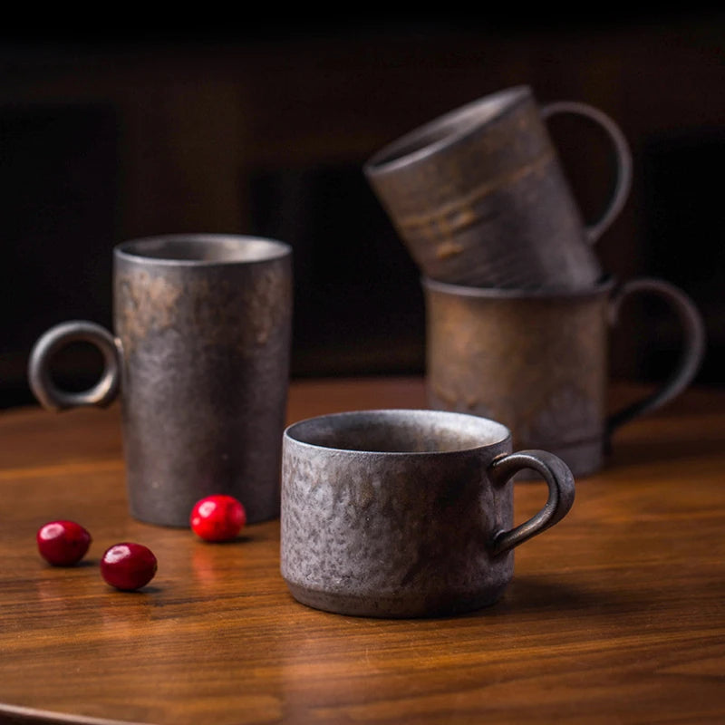 Coffee Cup Teaware Cafes Drinkware Porcelain Coffee Cups Ceramic Mug Personalized Gift Travel Espresso Gifts Aesthetic Vintage