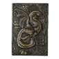 Carnet de notes A5 en relief avec motif dragon volant 3D, fait à la main, couverture en cuir, cadeau pour homme, voyage, pensées, notes, poésie