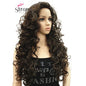 Strongbeauty Long Hair Curly Wavy Full Head Halloween Synthetic Wig Cosplay Costume Party Wigs
