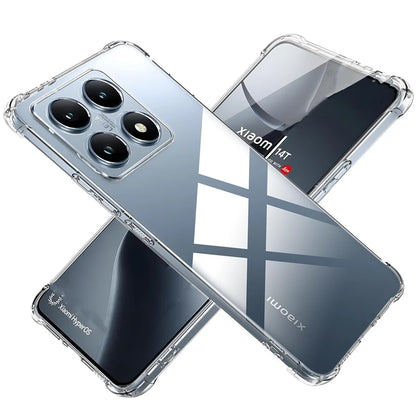 Shockproof Gradient TPU Case for Xiaomi 14T Pro 5G Protective Cover Fundas Coque Capa