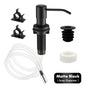 Stainless Steel Soap Dispenser Extension Tube Kit Kitchen Sink Liquid Soap Dispenser Bathroom Lotion Detergent Hand Press Pumps