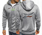 Can Am Off Road Brp Atv Commander Utv Outlander Men's Jackets Hooded Coats Casual Zipper Sweatshirts Male Men Clothing Outerwear