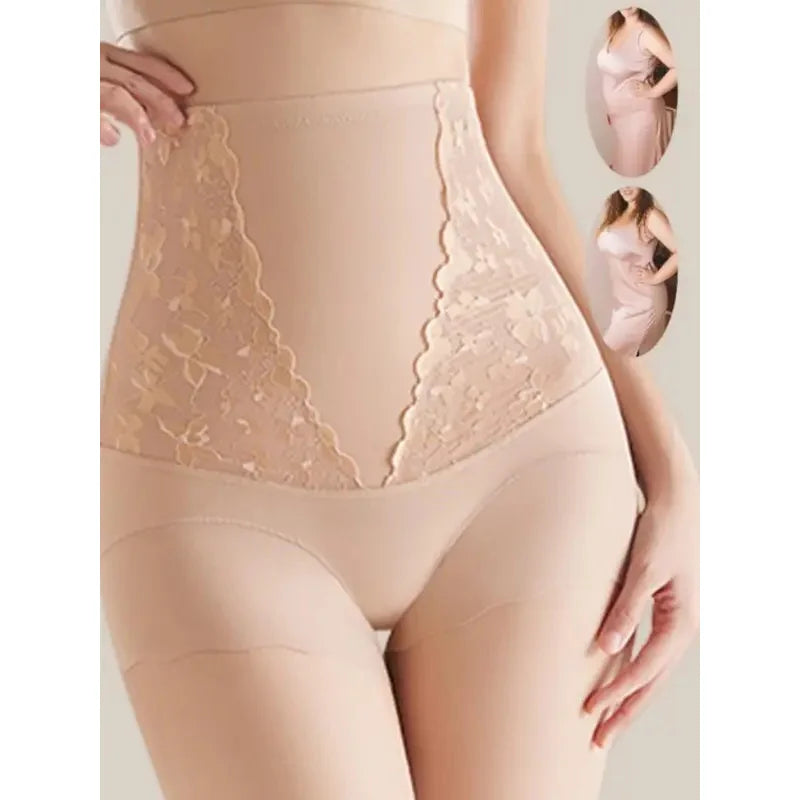 Women's Shapewear Panties Slim Fit High Waist Hip Lifting Postpartum Abdominal Shapewear Exquisite Close Intimates Briefs