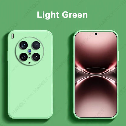 Fashion Liquid Silicone Phone Case For vivo X200 Ultra Case Cover Soft Funda чехол Protective For vivo X200 Ultra 5G Back Cover