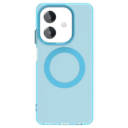 Candy Color For Magsafe Wireless Charge Magnetic Case For OPPO A3 Pro A3X A3 A60 Shockproof Soft Cover Funda For OPPO A60 Cover