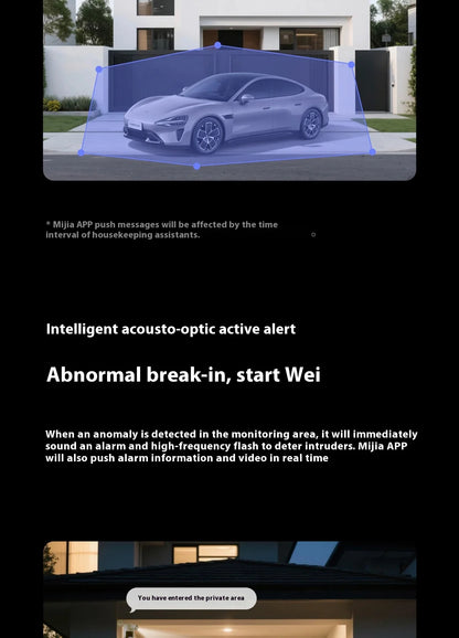 Xiaomi Outdoor Camera 4 Dual Version MJSXJ10HL IP66 Security Protection CCTV AI Detection Full-Color Night Vision Smart Home