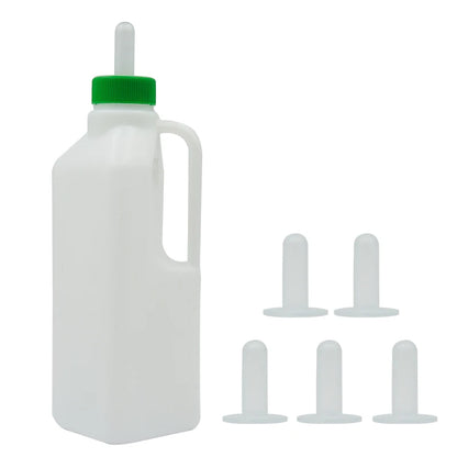 1Pc Lamb Feeding Bottles 850Ml Livestock Milk Bottle Drinking Silicone Nipple Goat Calf Lamb Drinking Fountains Drinker