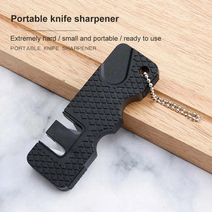 Knife Sharpener Pocket Ceramic Sharpen Diamond Tool Scissor Sharpen Gears Fish Hook Carbide Knife Whetstone Outdoor Multi Tools
