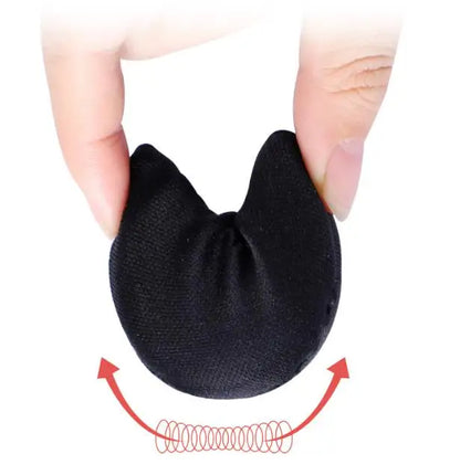 Coussinets d'insertion en éponge pour l'avant-pied, ajustement pour femmes, réduction de la taille des chaussures, soulagement de la douleur, semelles de remplissage pour talons hauts, coussin pour l'avant-pied et les orteils