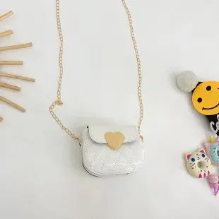 Lovely Patent Leather Children's Crossbody Bags Cute Little Girls Mini Shoulder Bag for Kids Fashion Coin Purse Small Handbags