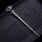 Classic charms enamel Lotus flower blue tiara hair Jewelry 925 silver exquisite ethnic style Hanfu qipao hanfu accessories