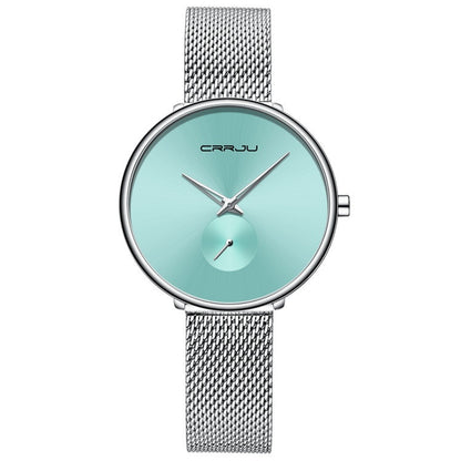 Women's Stainless Steel Strap Mesh Strap Watch Simple