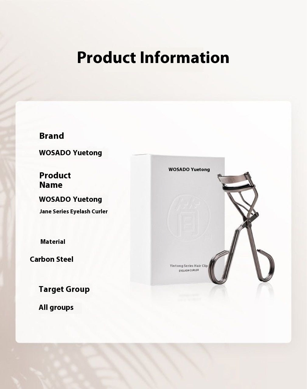 Curly Long Lasting Shaping Portable Makeup Tools Eyelash Curler