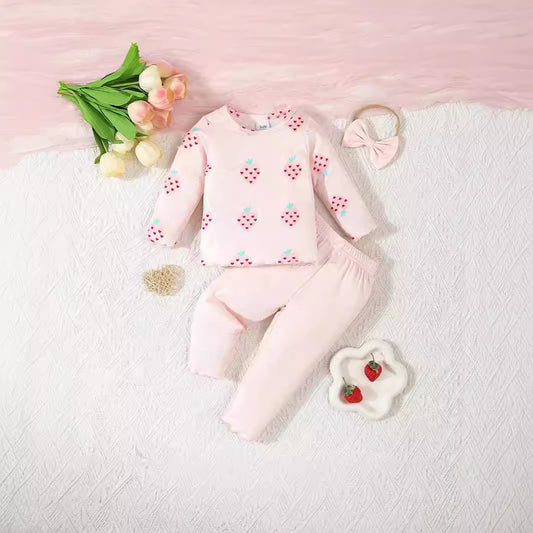 Ensemble 3 pièces imprimé pour bébé