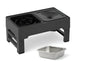 Dog Double Bowls Stainless Stand Adjustable Height Pets Feeding Dish Bowl Big Dog Elevated Food Water Feeders For Dogs  Pet Products