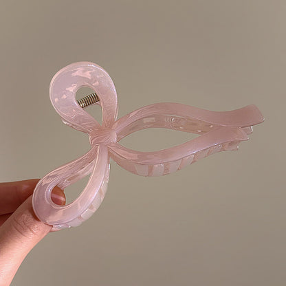Ice Bowknot Barrettes Women's High-grade Sense